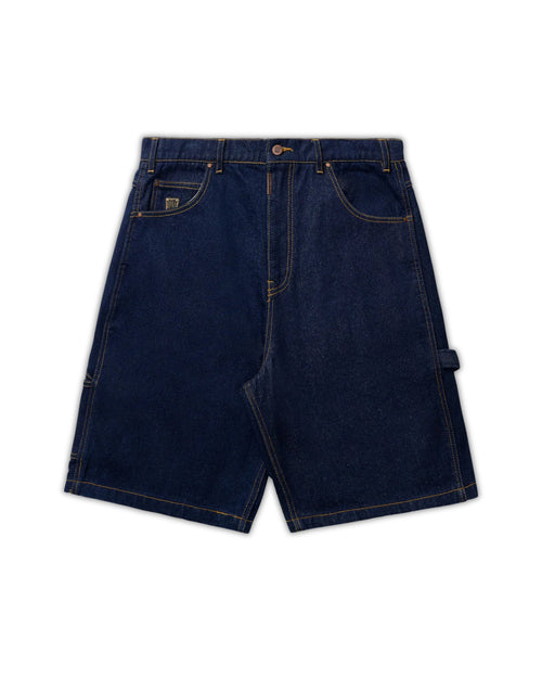 BOOSTER DENIM SHORT - WASHED INDIGO