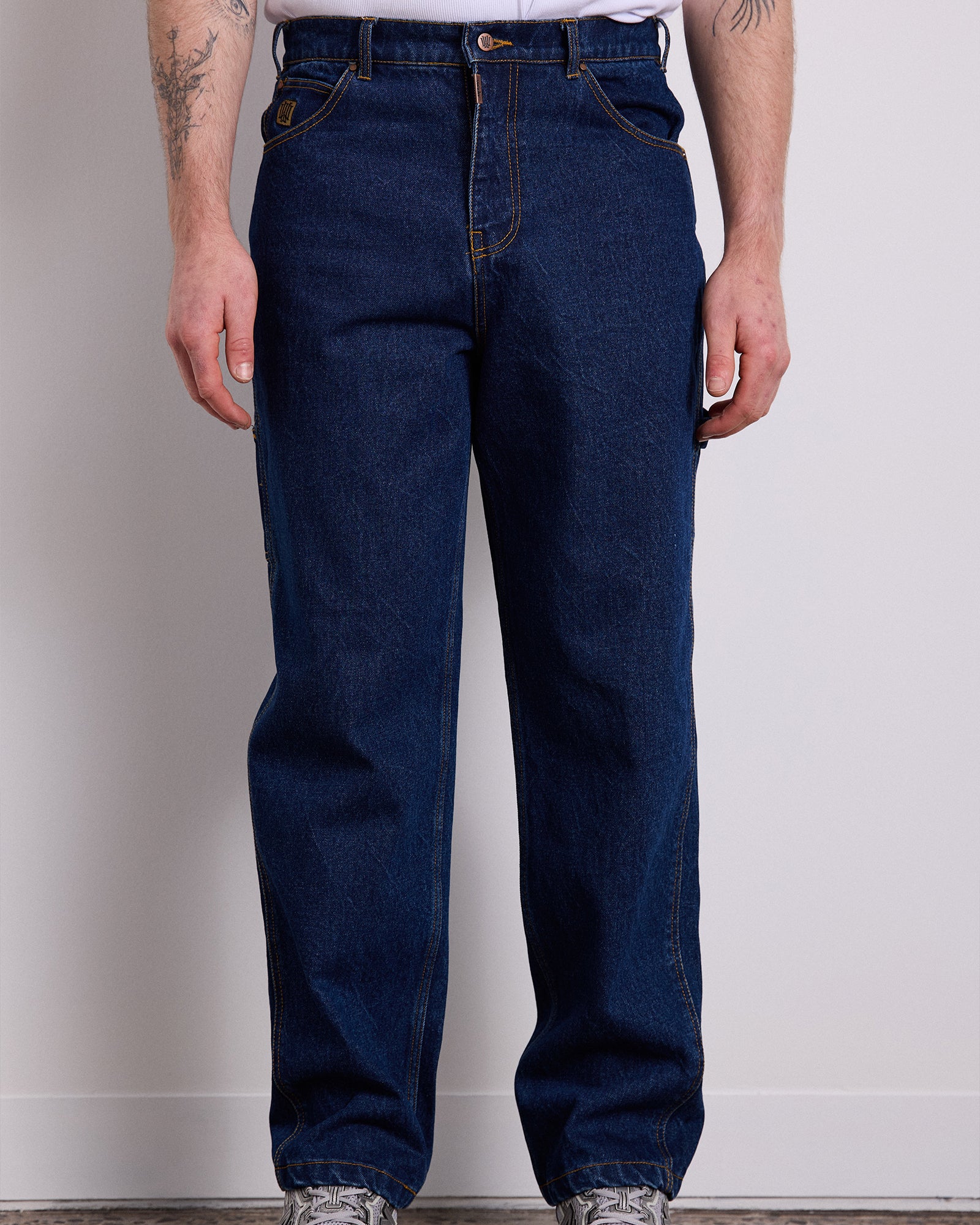 BOOSTER CARPENTER JEAN - WASHED INDIGO