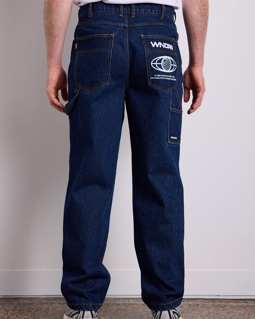 BOOSTER CARPENTER JEAN - WASHED INDIGO