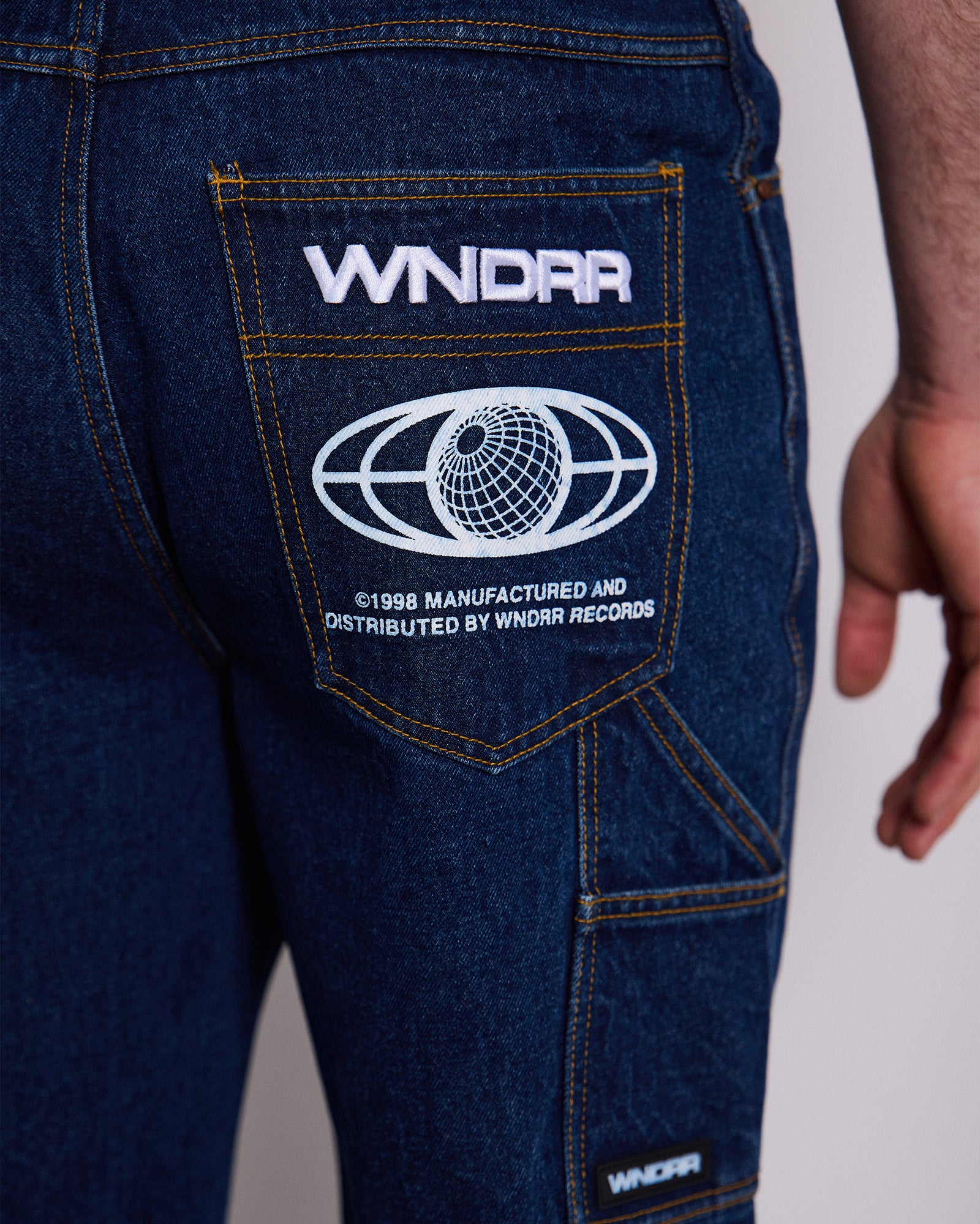 BOOSTER CARPENTER JEAN - WASHED INDIGO