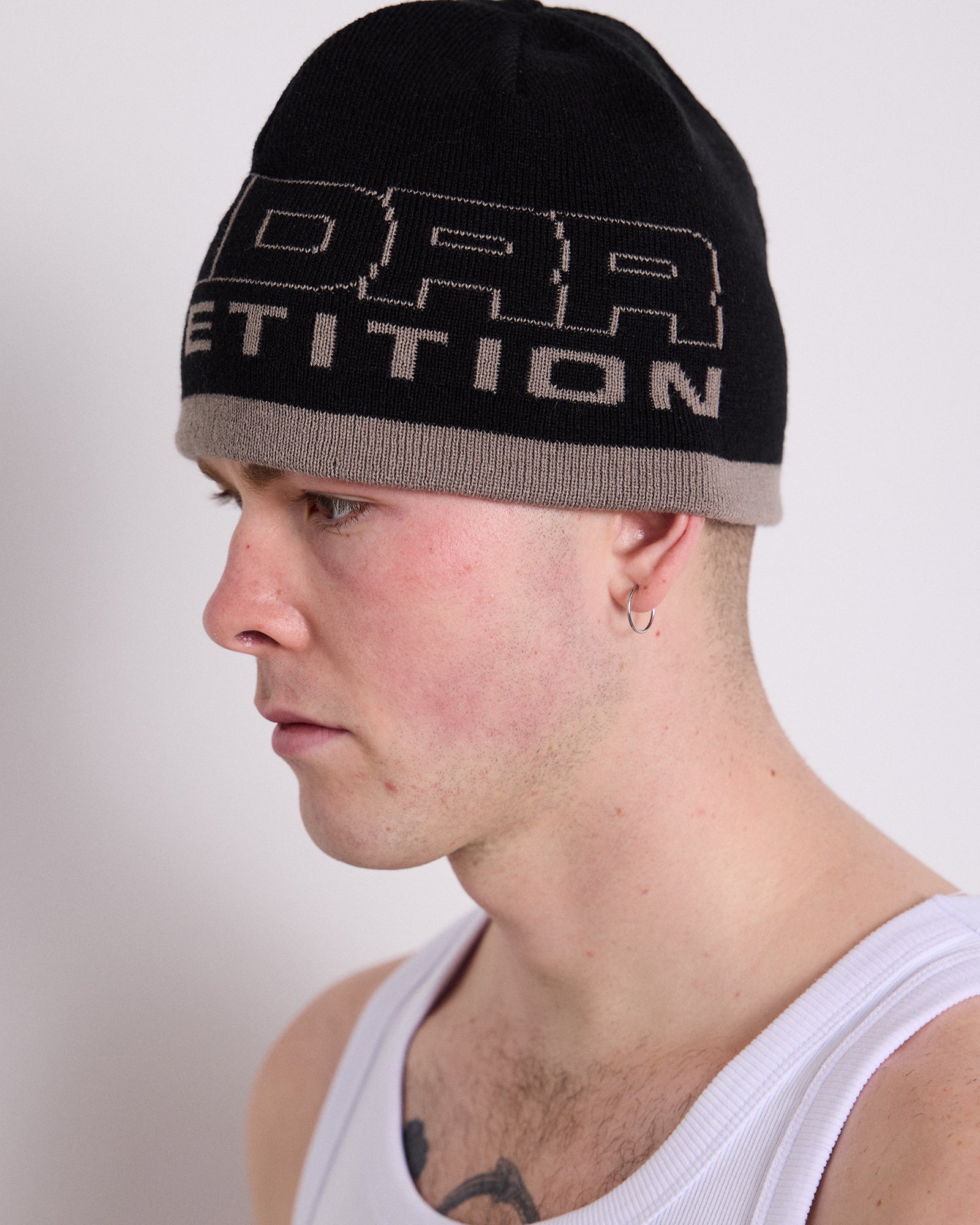 COMPETITION SKULL BEANIE - BLACK