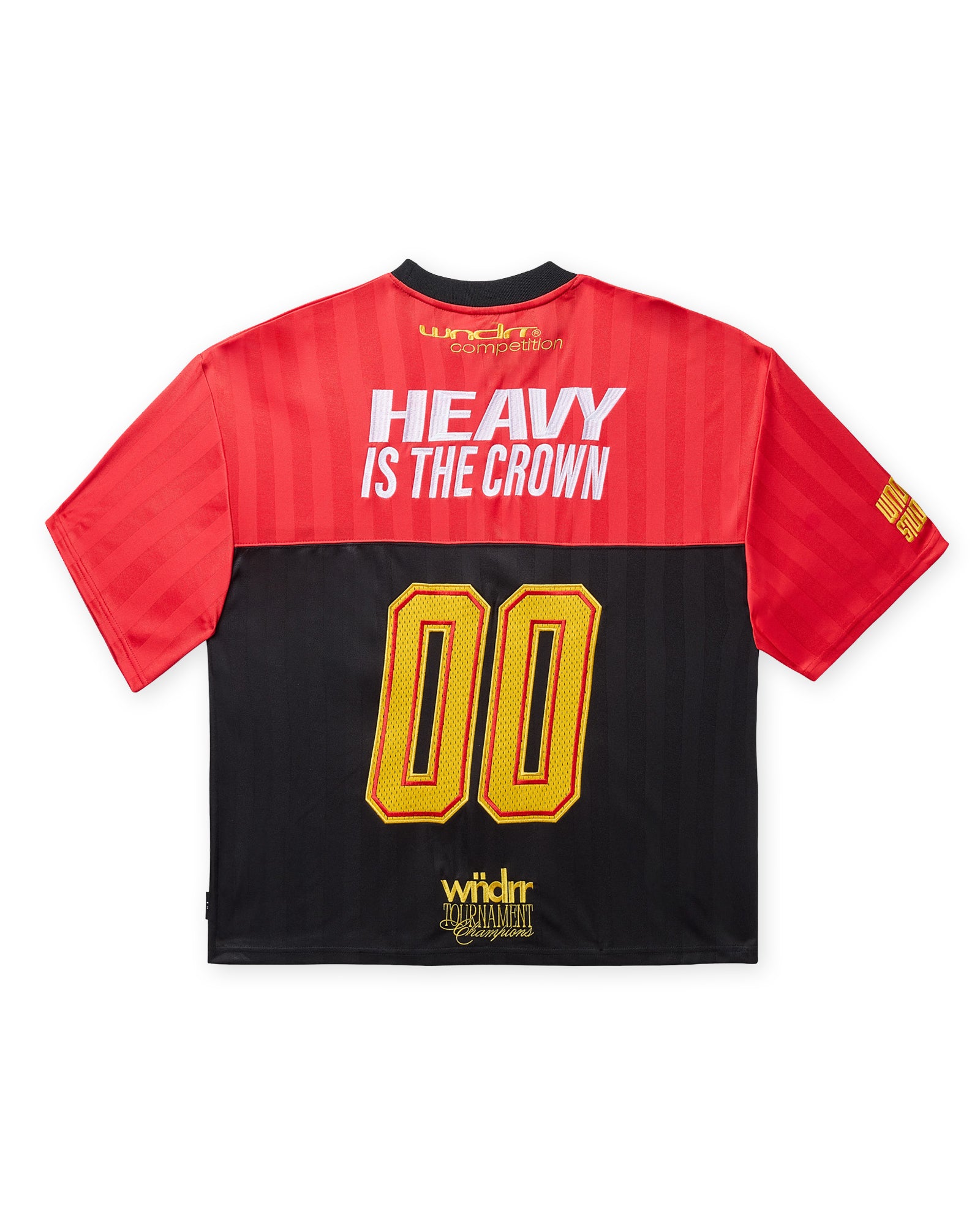 DYNASTY QUARTERBACK JERSEY - RED/BLACK