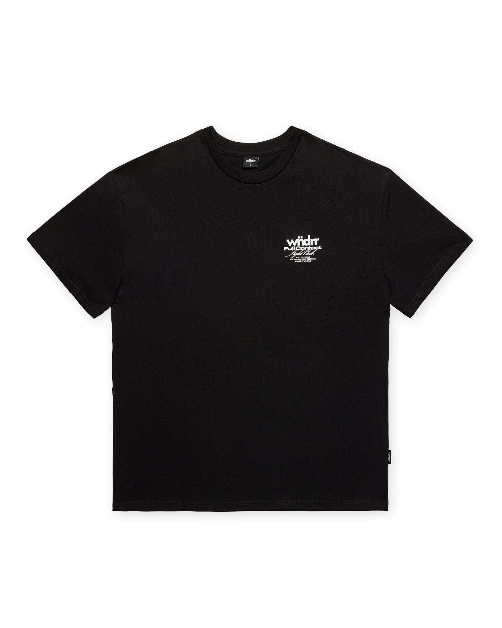 FULL CONTACT BOX FIT TEE - BLACK