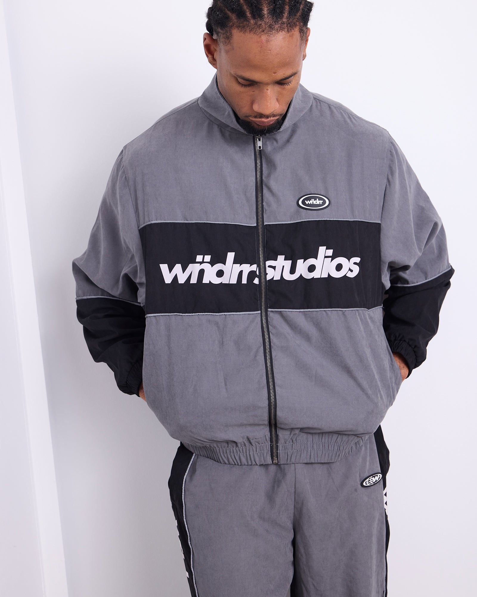 GLOBE SPORT JACKET - GREY/BLACK