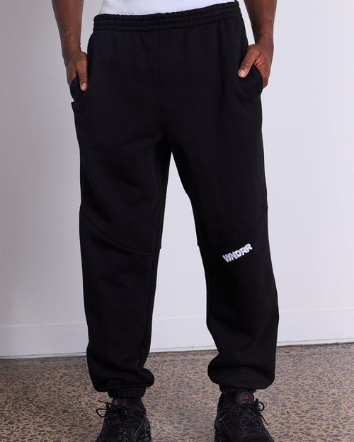 HALO BAGGY TRACKPANT - BLACK