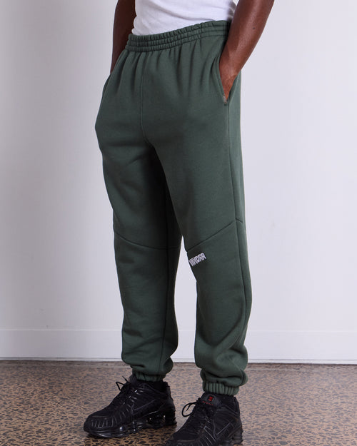 HALO BAGGY TRACKPANT - DARK GREEN