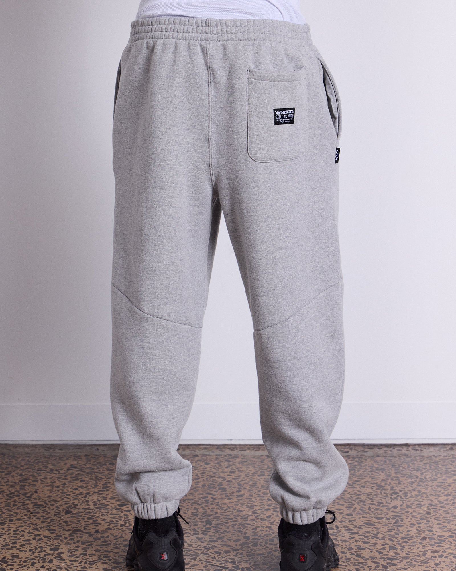 HALO BAGGY TRACKPANT - GREY MARLE