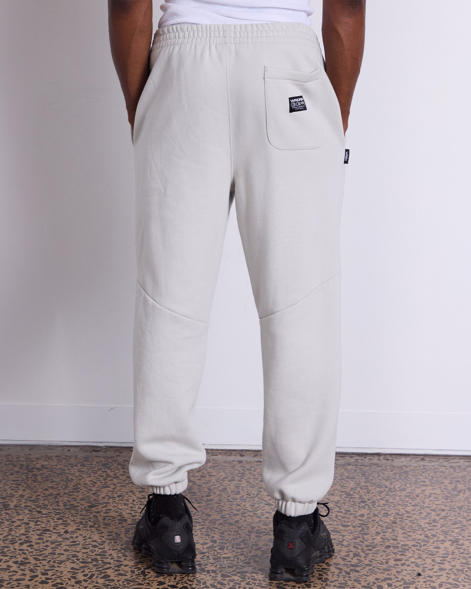 HALO BAGGY TRACKPANT - OYSTER