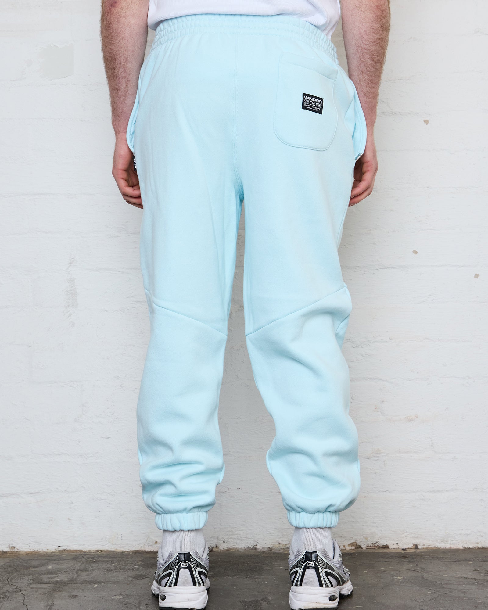 HALO BAGGY TRACKPANT - BABY BLUE