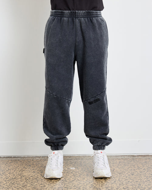 HALO BAGGY TRACKPANT - WASHED BLACK