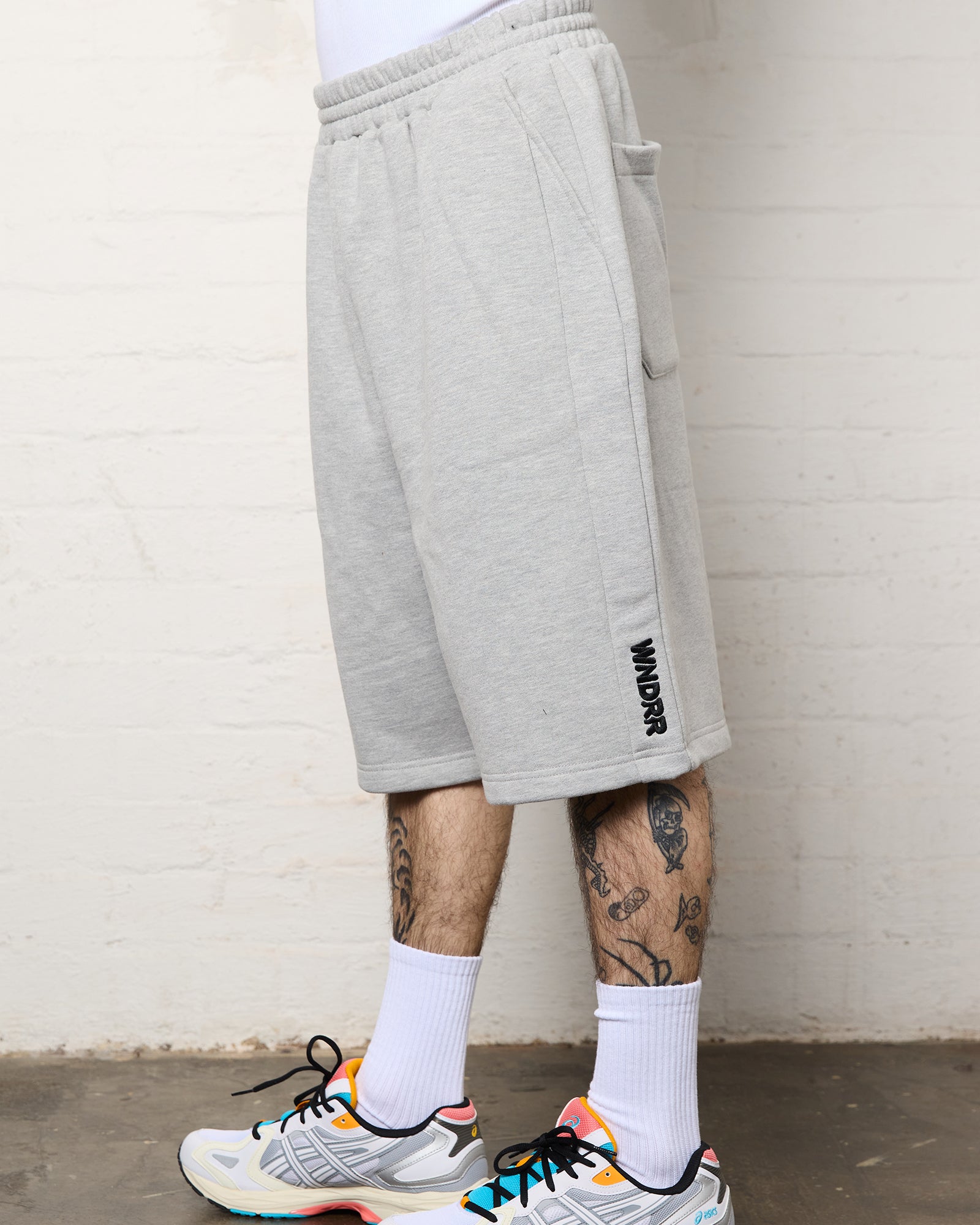 HALO TRACKSHORT - GREY MARLE