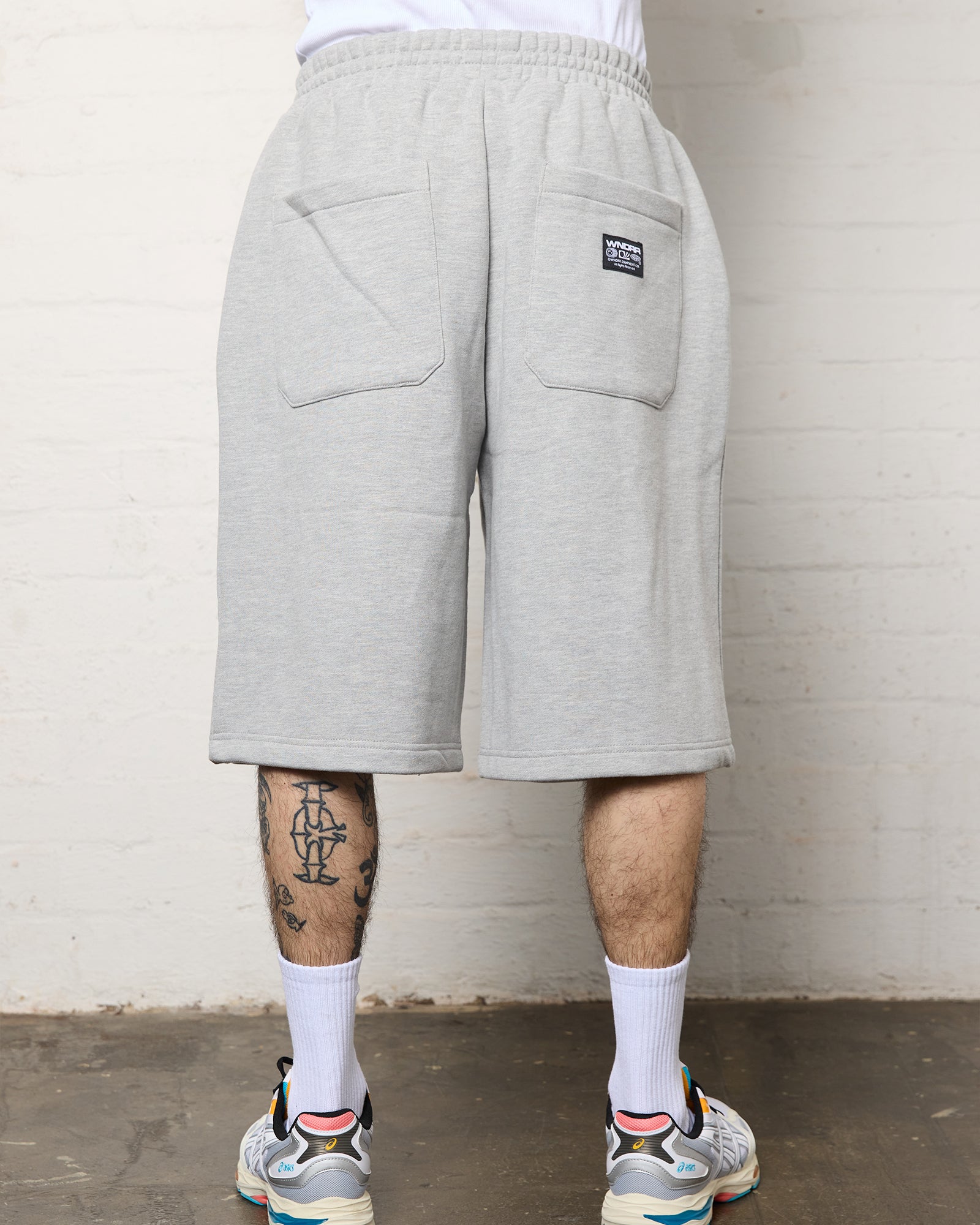 HALO TRACKSHORT - GREY MARLE