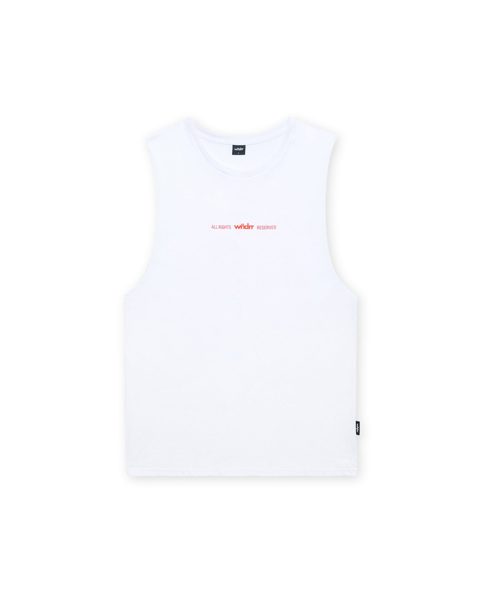 HIGHBORN MUSCLE TOP - WHITE