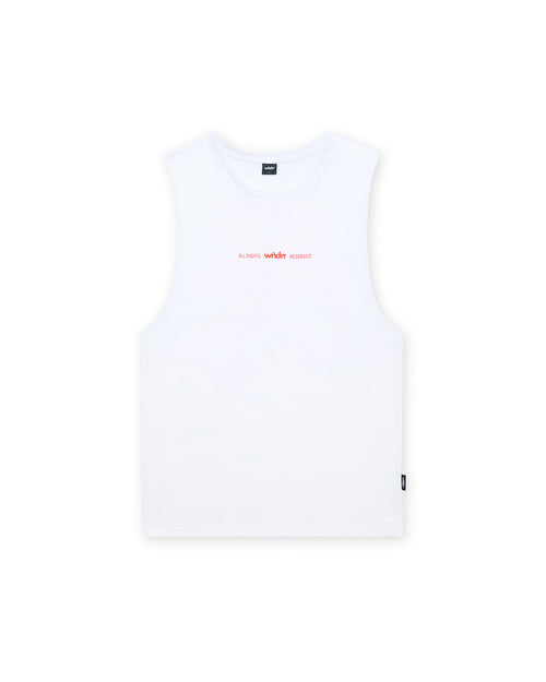HIGHBORN MUSCLE TOP - WHITE