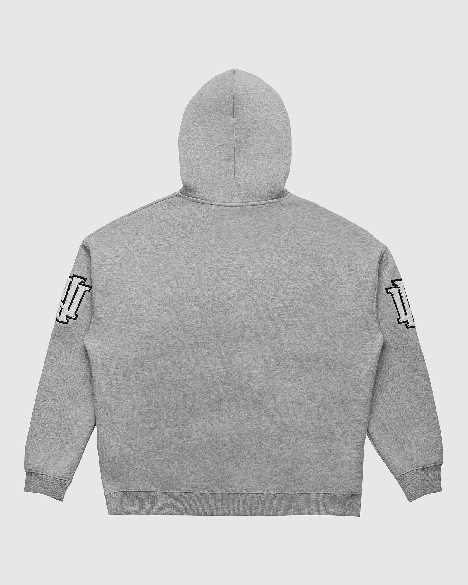 INSTITUTE HOOD SWEAT - GREY MARLE