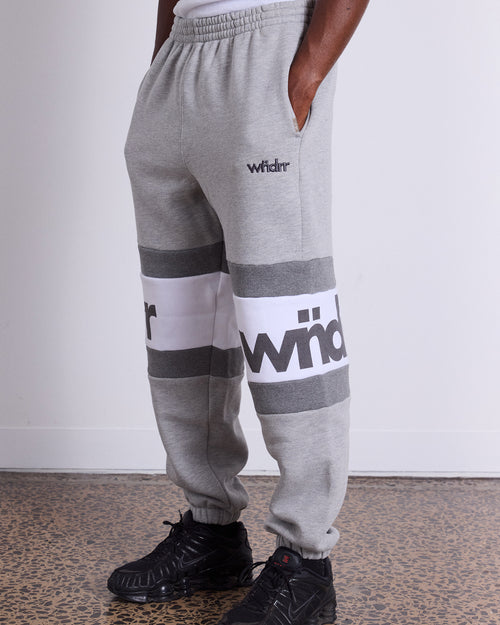 JUNCTION BAGGY TRACKPANT - GREY MARLE