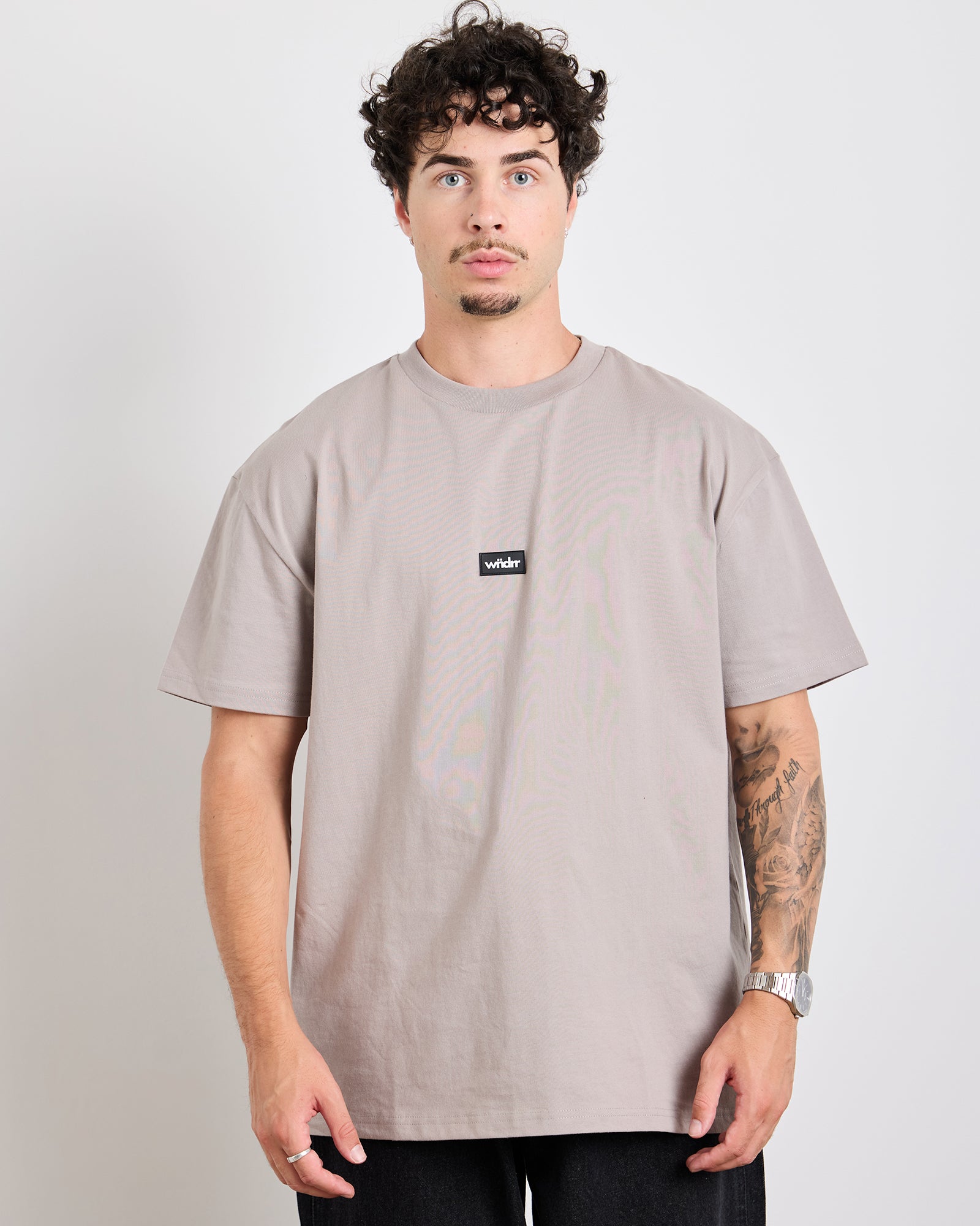 SOHO CLUB TEE - MOON GREY