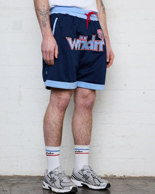 OFFCUT COURT SHORT - BLUE