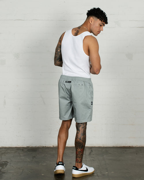 OFFEND BEACH SHORT - CEMENT GREY