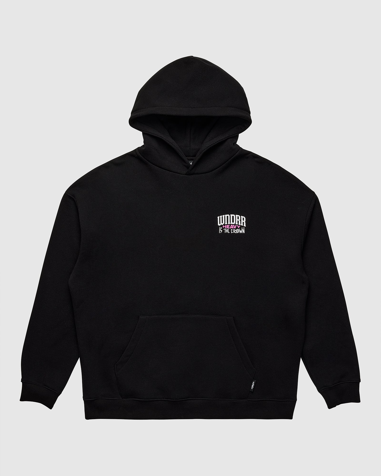 PLEDGE HOOD SWEAT - BLACK