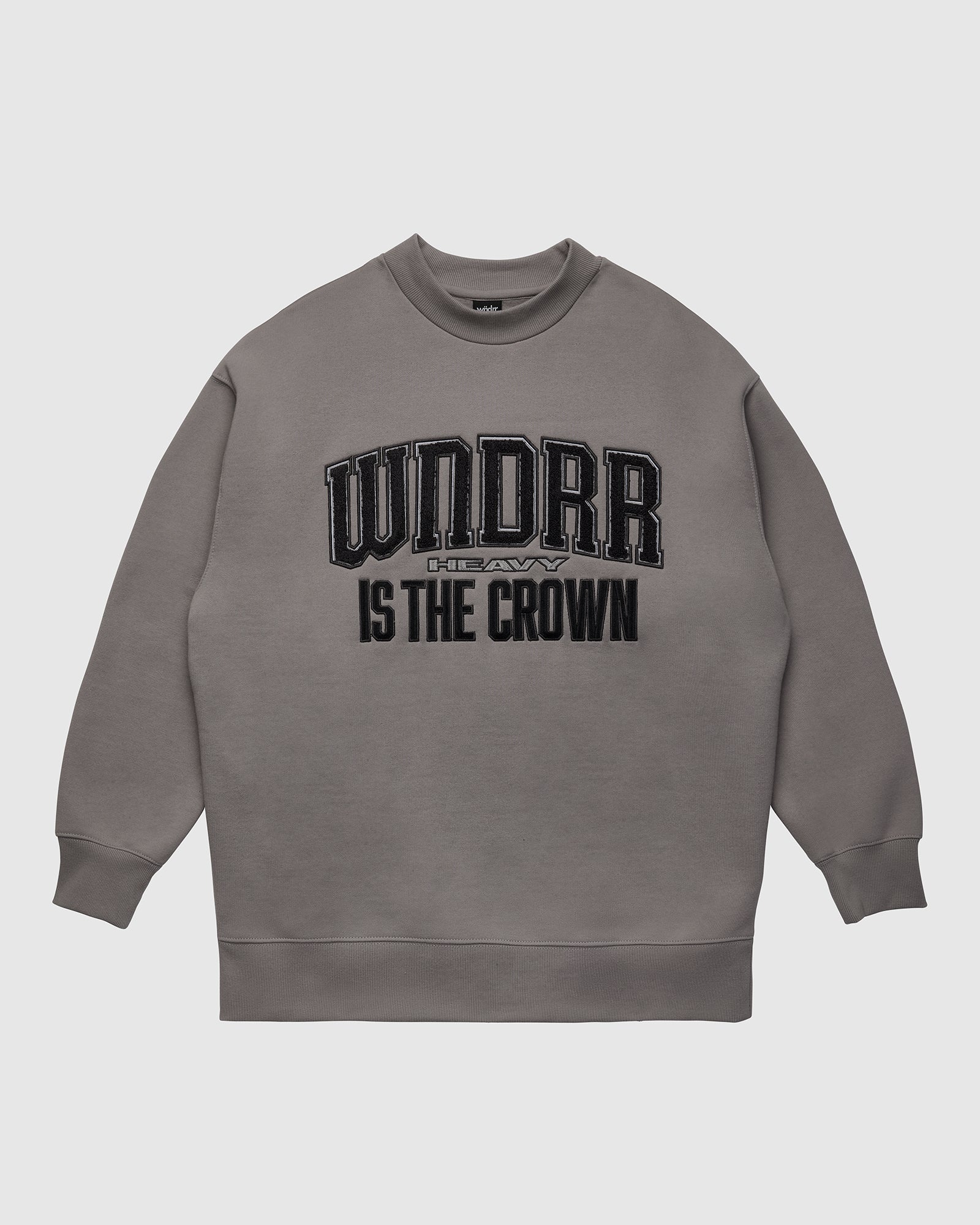 PROLOGUE CREW SWEAT - MOON GREY