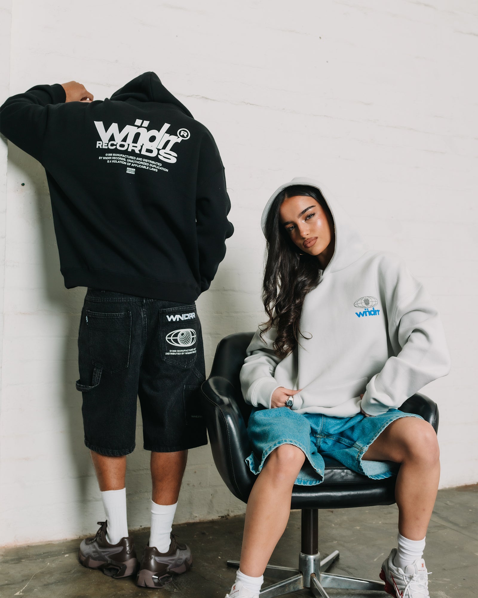 AIRWAYS HOOD SWEAT - OYSTER