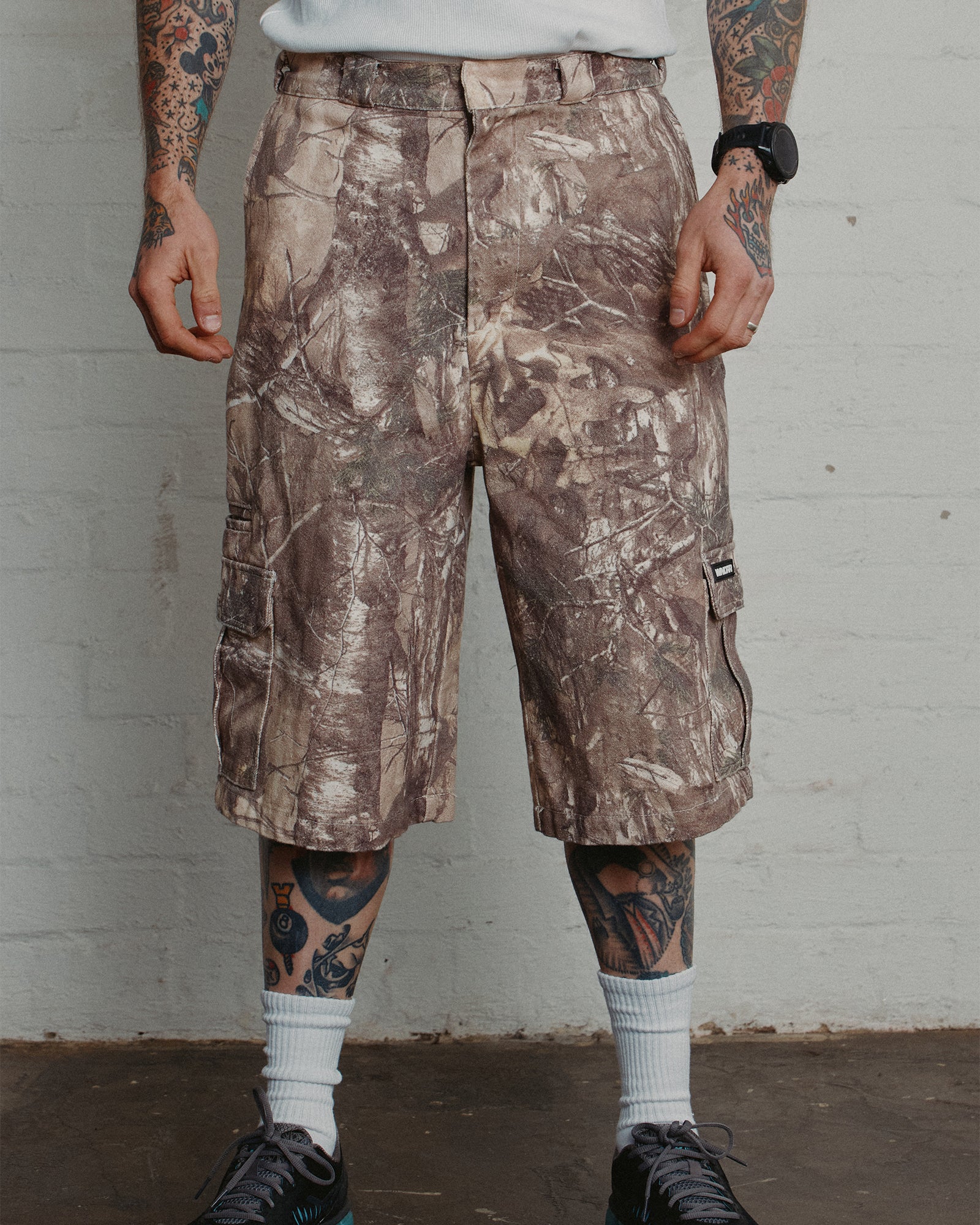 REVOKED CARGO SHORT - CAMO
