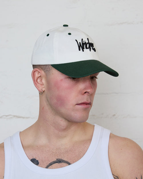 STARTER PRO CAP - OFF WHITE/GREEN