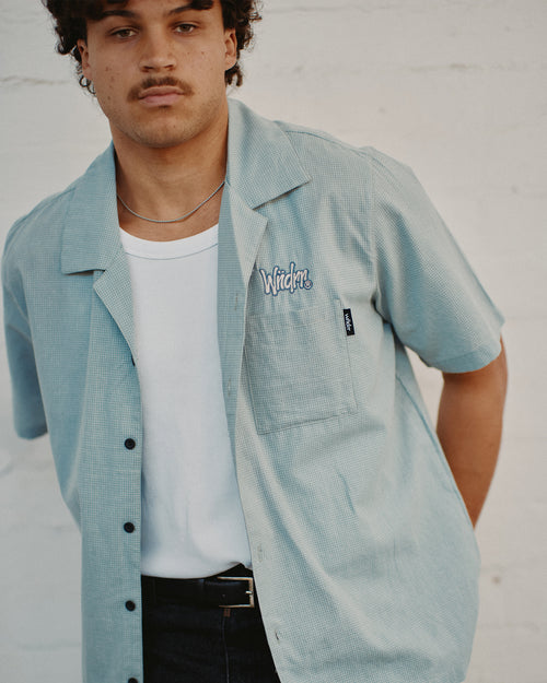 STARTER S/S SHIRT - TEAL BLUE