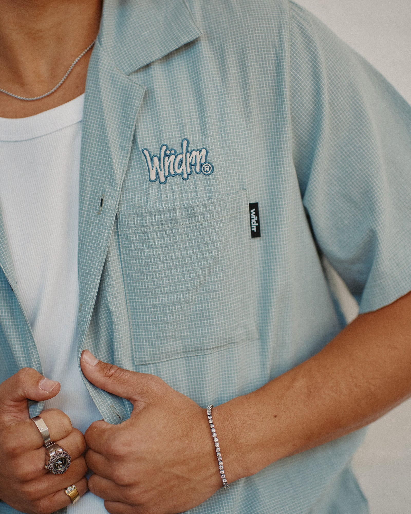 STARTER S/S SHIRT - TEAL BLUE