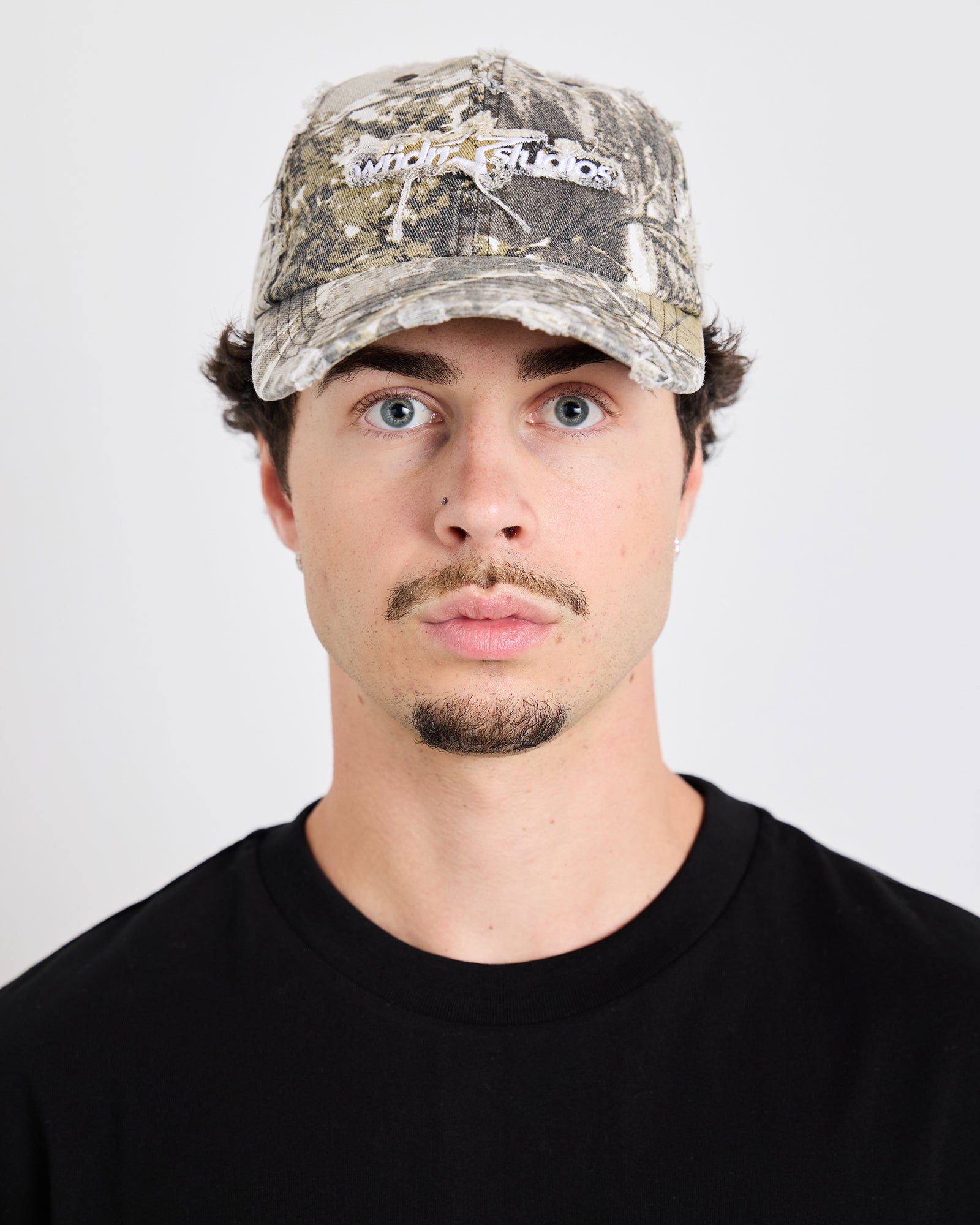 STXR DISTRESSED CAP - CAMO
