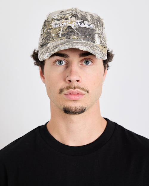 STXR DISTRESSED CAP - CAMO