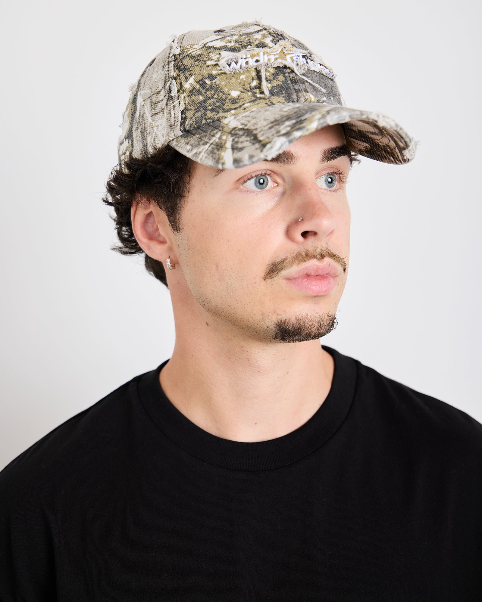 STXR DISTRESSED CAP - CAMO