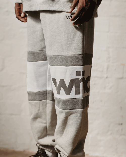 JUNCTION BAGGY TRACKPANT - GREY MARLE