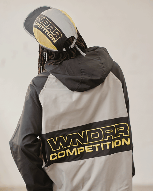 COMPETITION ANORAK JACKET - BLACK/CHARCOAL