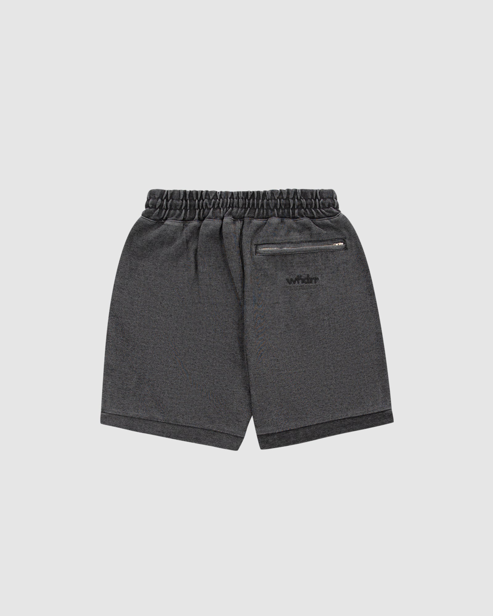 OFFCUT TECH TRACKSHORT - WASHED BLACK