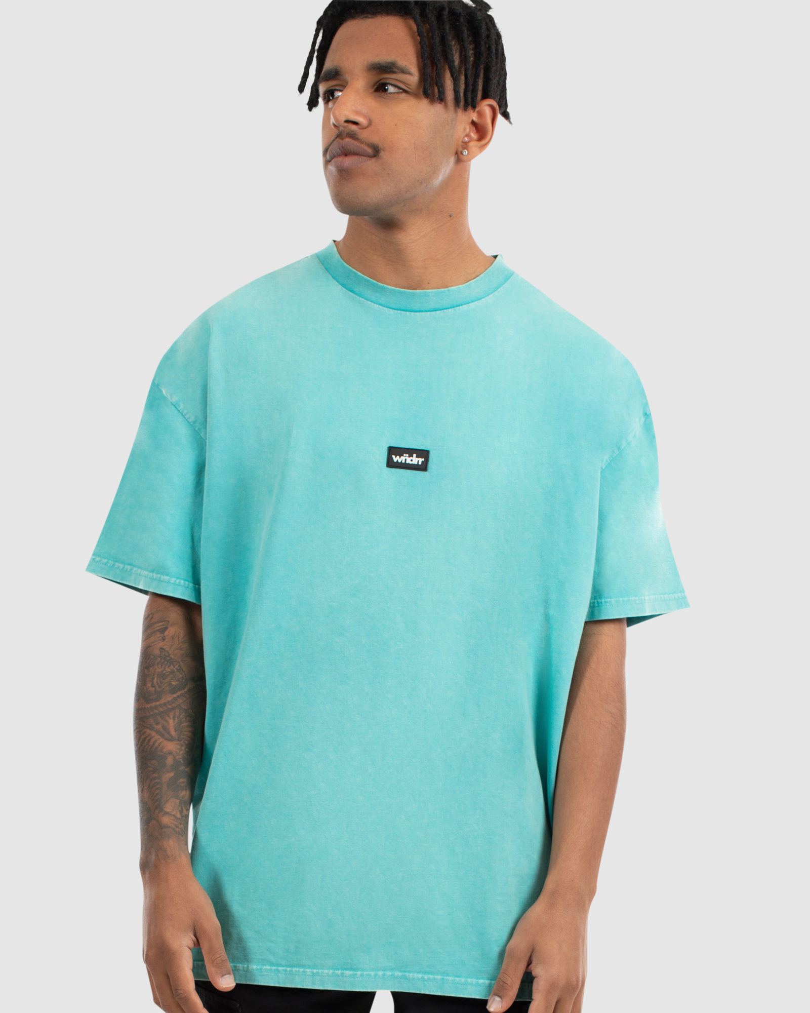HOXTON VINTAGE FIT TEE - WASHED TEAL