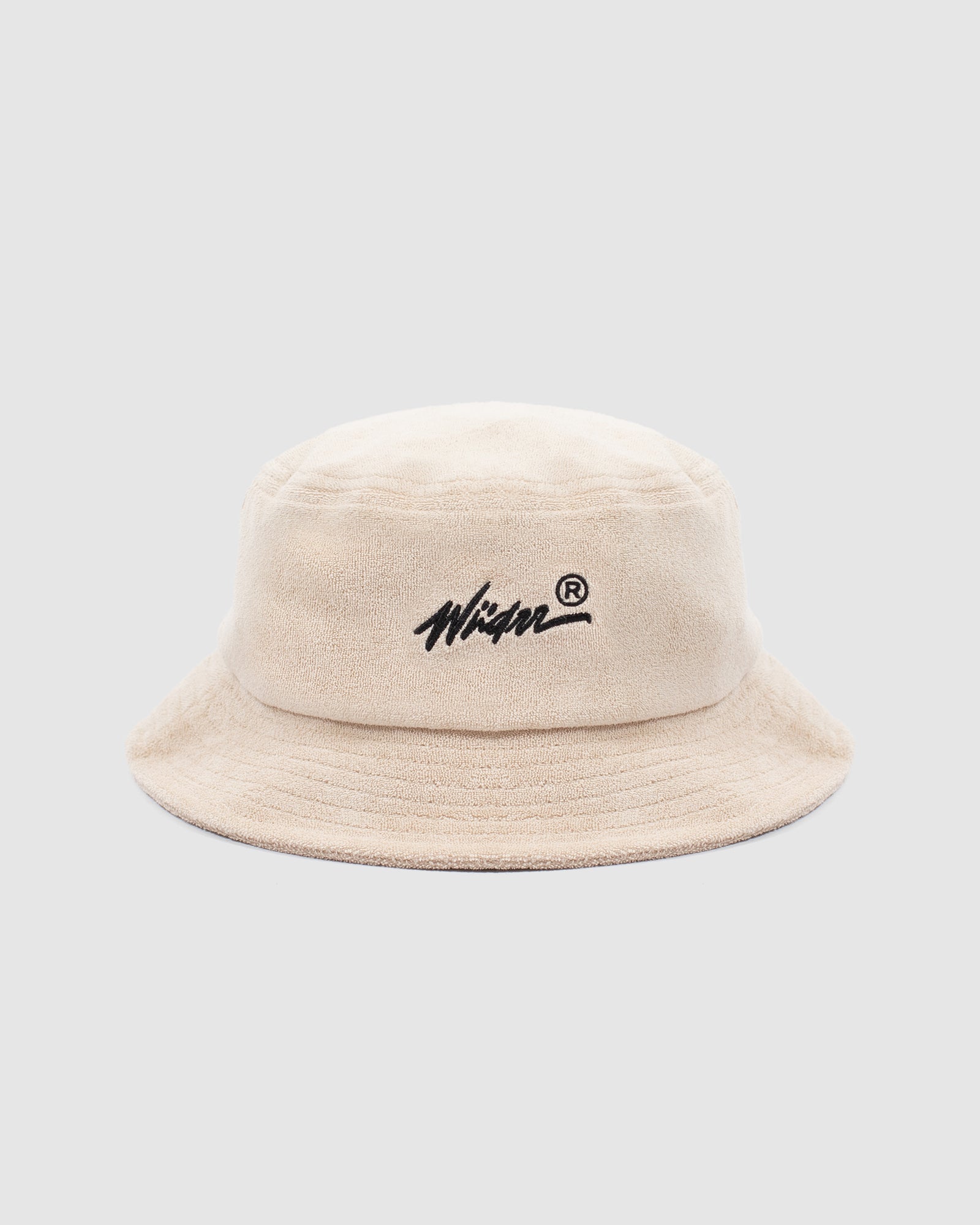 OFFENDS TOWELING BUCKET HAT - TAN