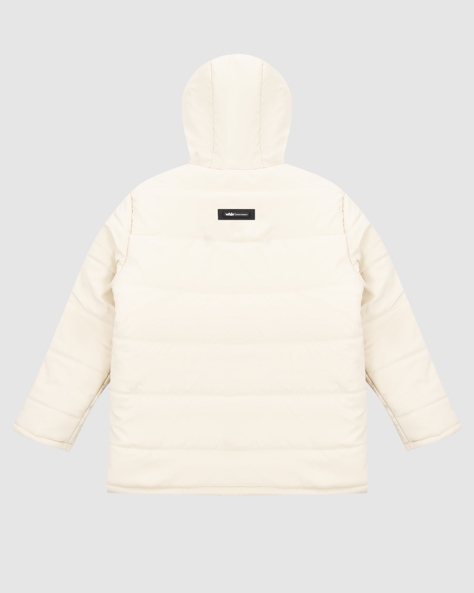 COUNT IT PUFFER JACKET - OFF WHITE