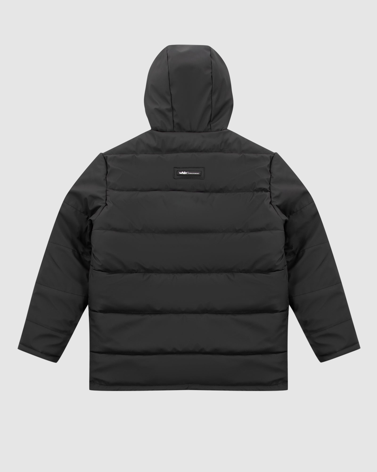 COUNT IT PUFFER JACKET - BLACK